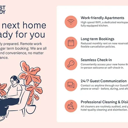Guestready - Sejour Confortable Et Bien Situe 아파트 *